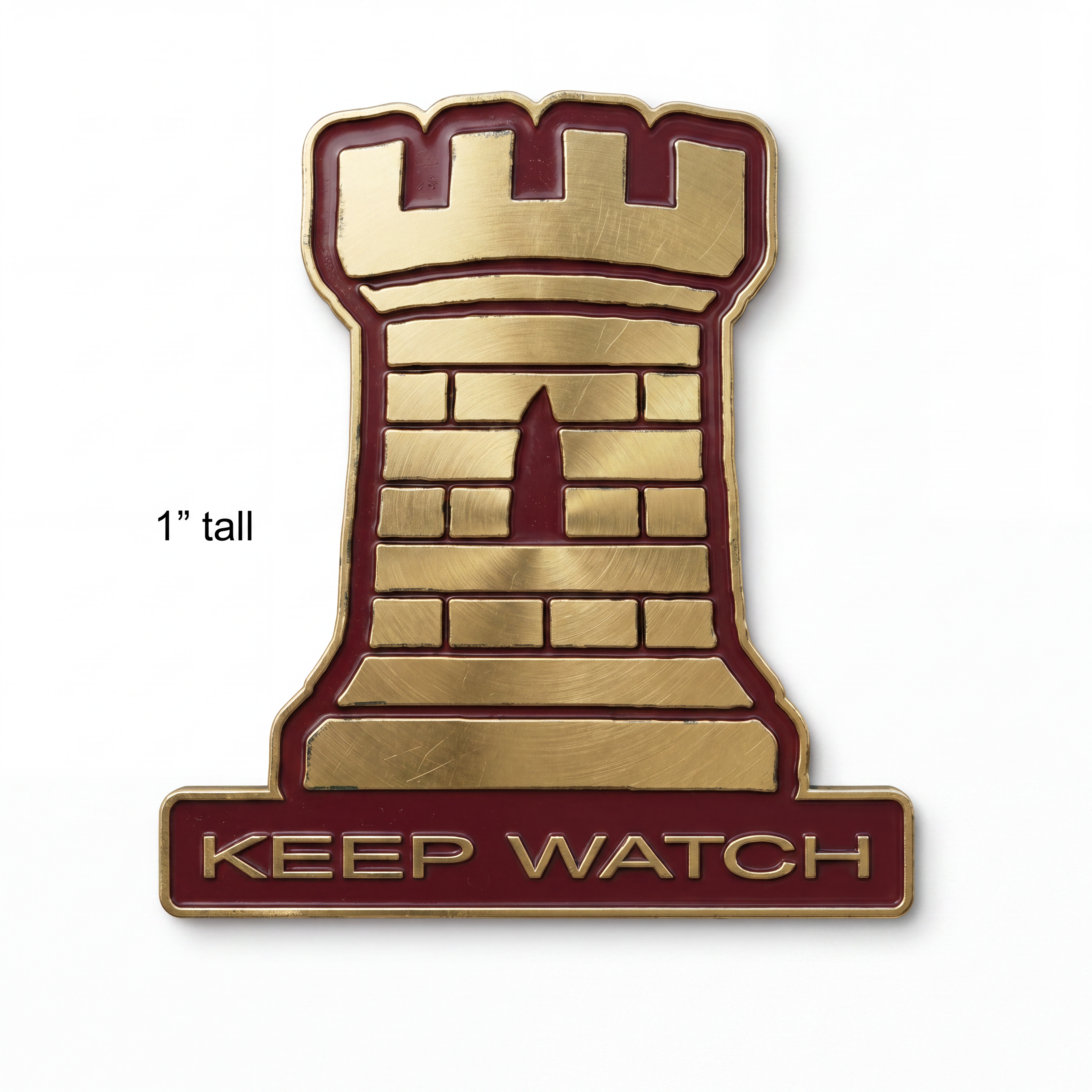Keep Watch x Deus Vult Lapel Pin