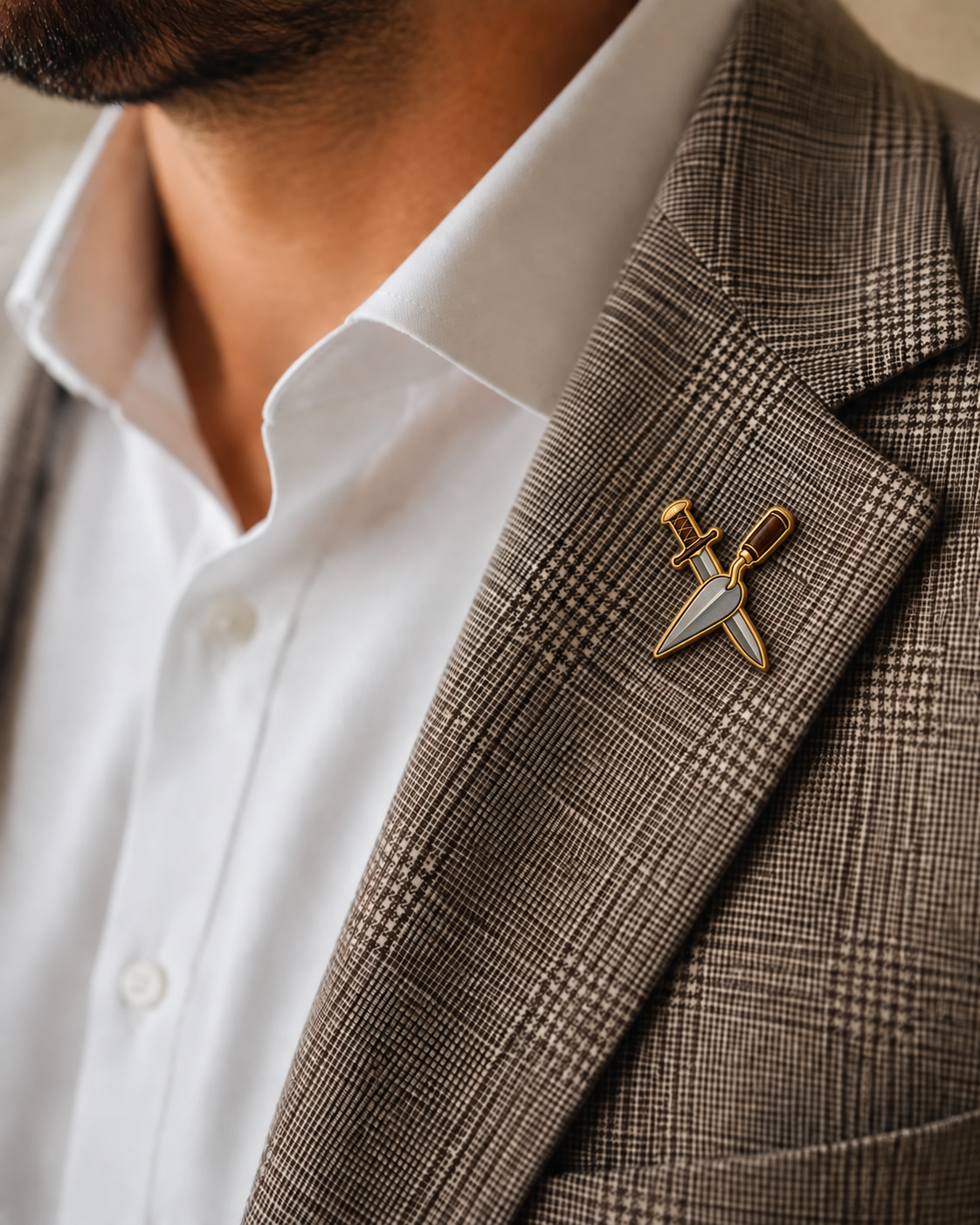 Keep Watch Lapel Pin